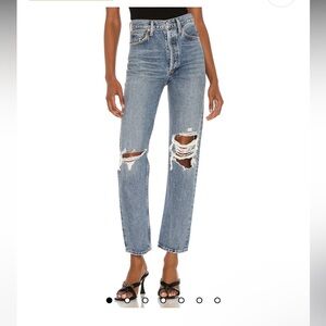 Agolde 90s high waist jeans in Backdrop